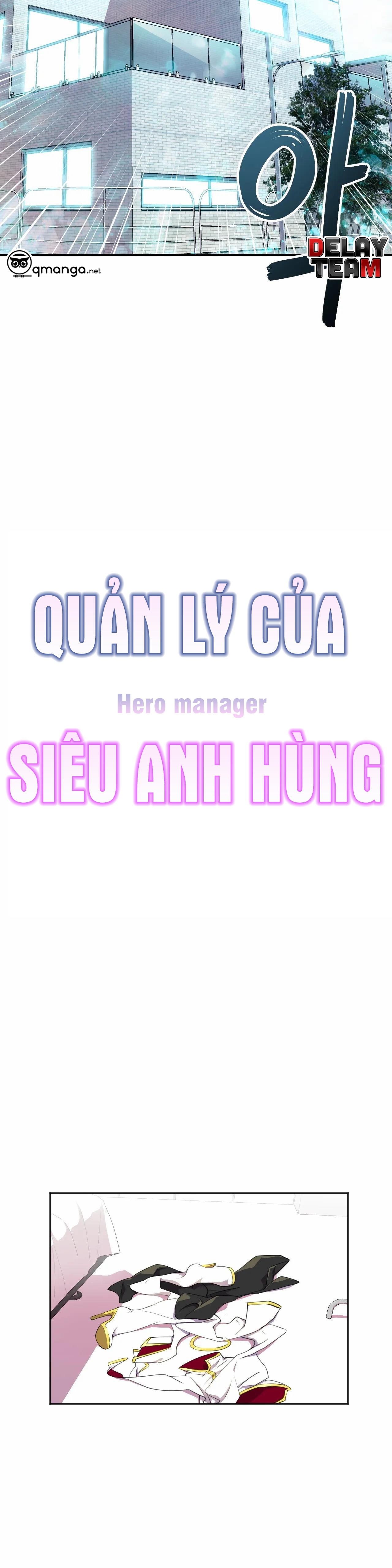 Quản Lý Của Siêu Anh Hùng Chapter 9 - Trang 4