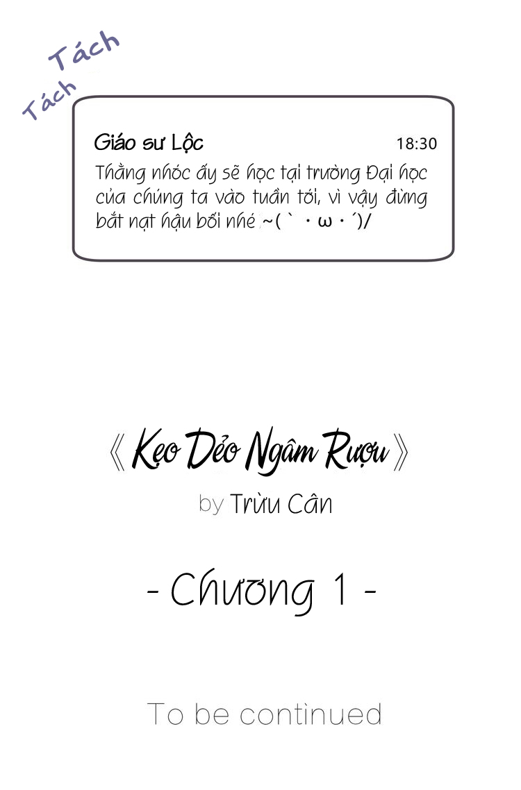 Kẹo Mềm Tẩm Rượu Chapter 1 - Trang 20