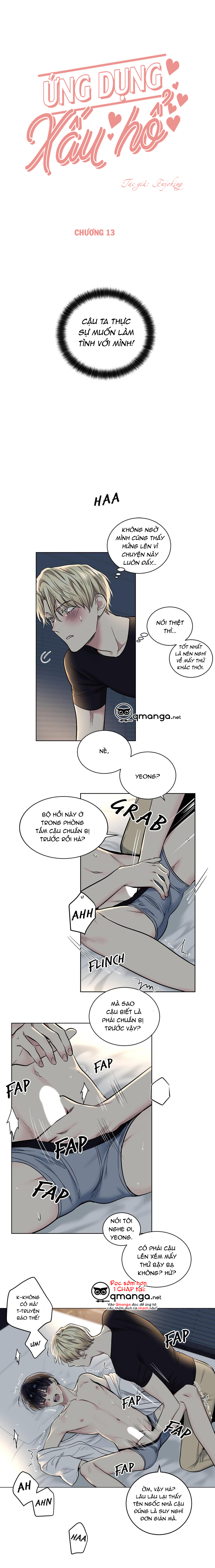 Ứng Dụng Xấu Hổ Chapter 13 - Trang 1