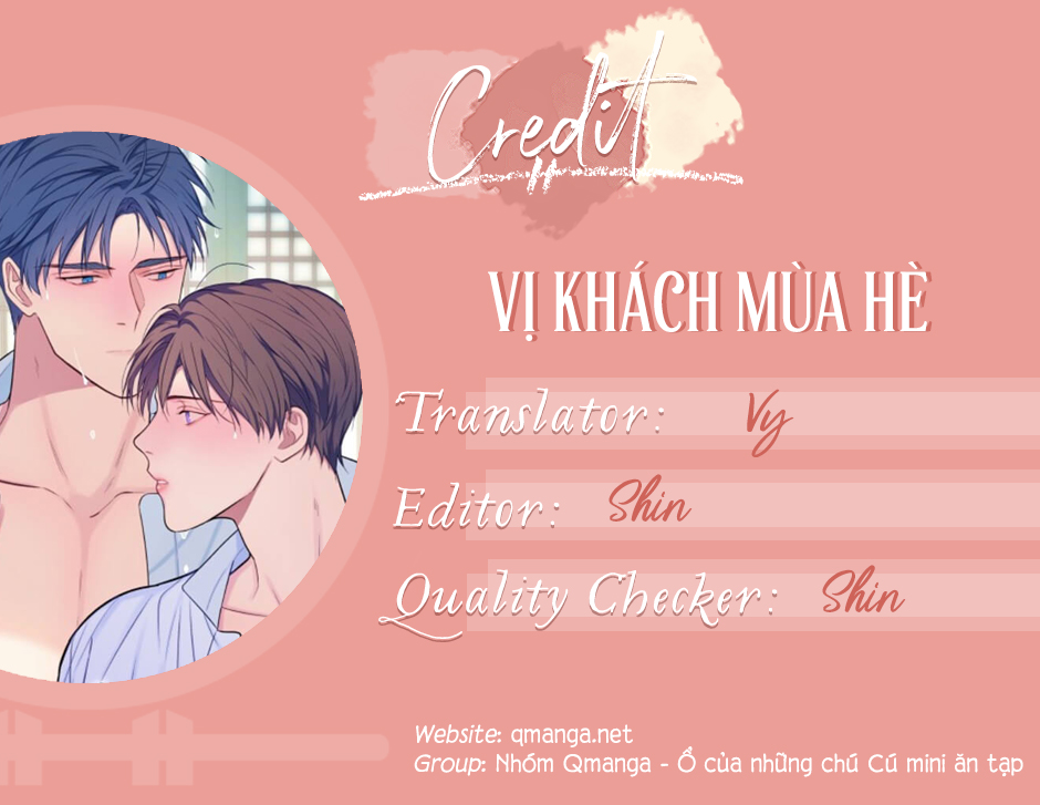 Vị Khách Mùa Hè Chapter 1 - Trang 1