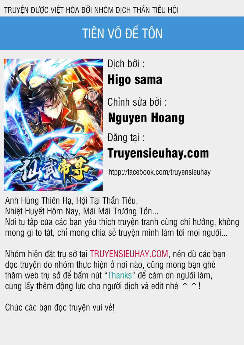 Tiên Võ Đế Tôn Chapter 1 - Trang 1