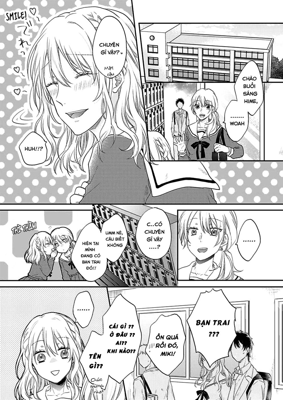 Kiss Fure - Kiss Shiteru Kedo, Koibito Janai Chapter 1 - Trang 11