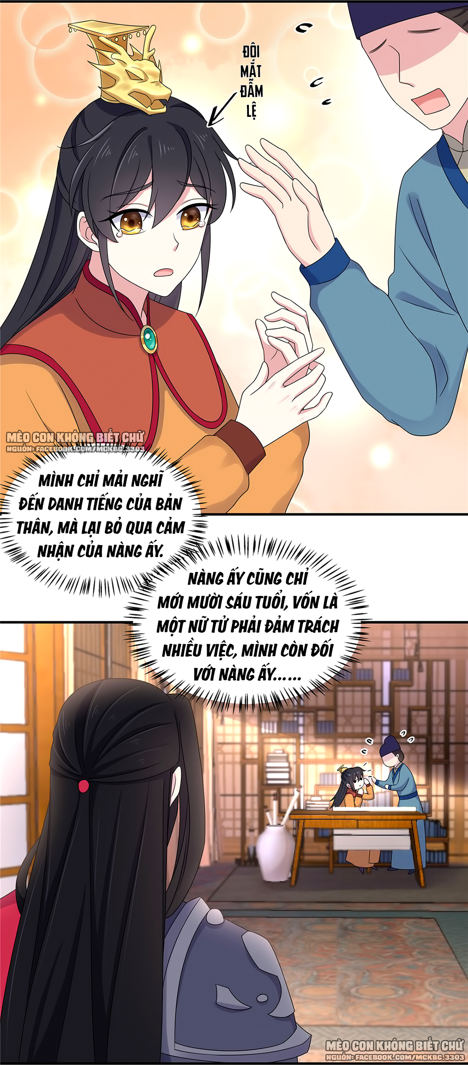 Báo Cáo! Đế Quân Ngài Có Độc! Chapter 46 - Lẽ Nào Ta Đã Làm Tổn Thương Trái Tim Của Ngài ấy？ - Trang 22