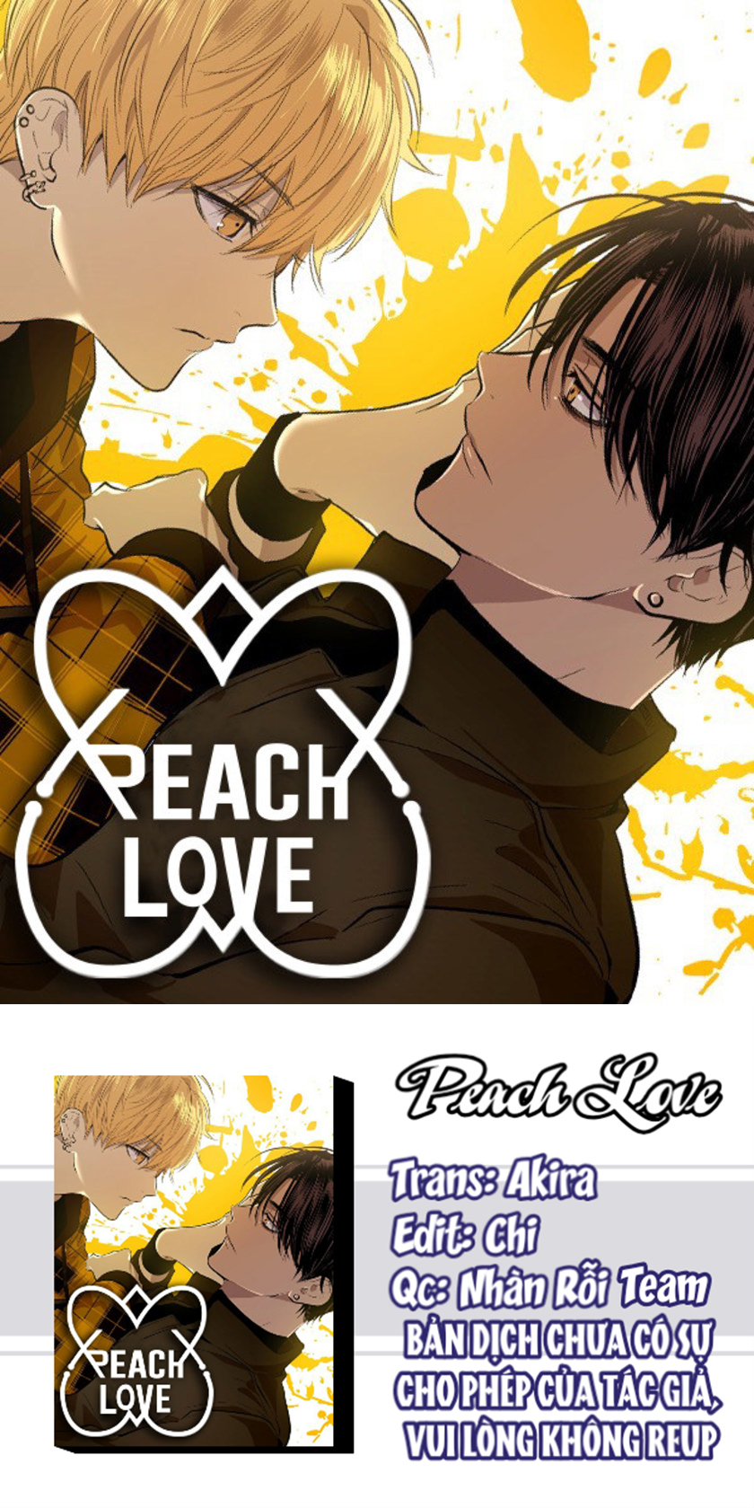 Peach Love (Đại Ca Học Đường Và Quân Đoàn Love) Chapter 32 - Trang 1