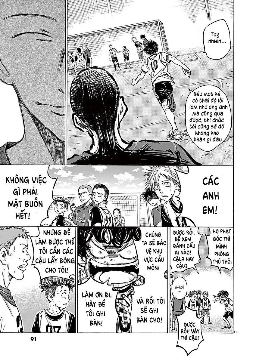 Ao Ashi (Siêu Phẩm Manga Bóng Đá) Chapter 12 - Trang 11