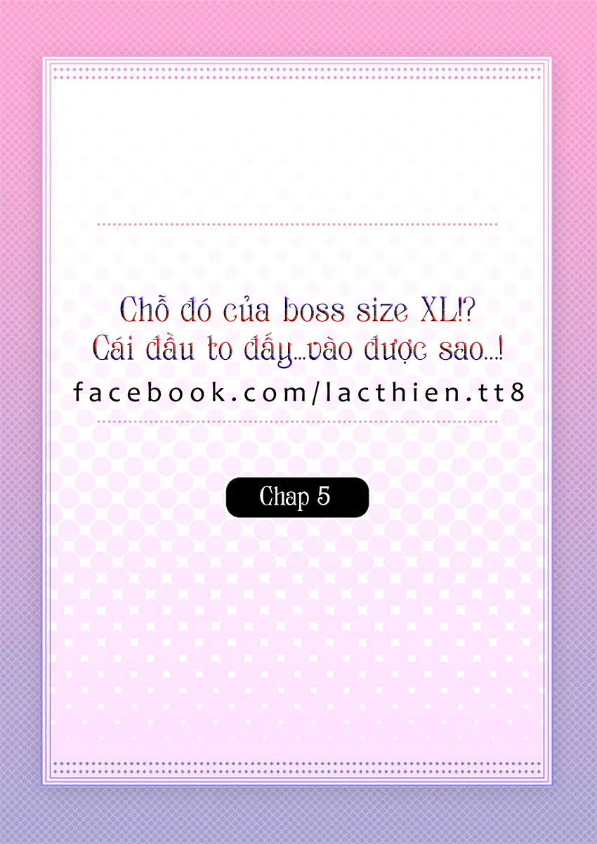 Chỗ Đó Của Boss Size XL!? Chapter 5 - Trang 2