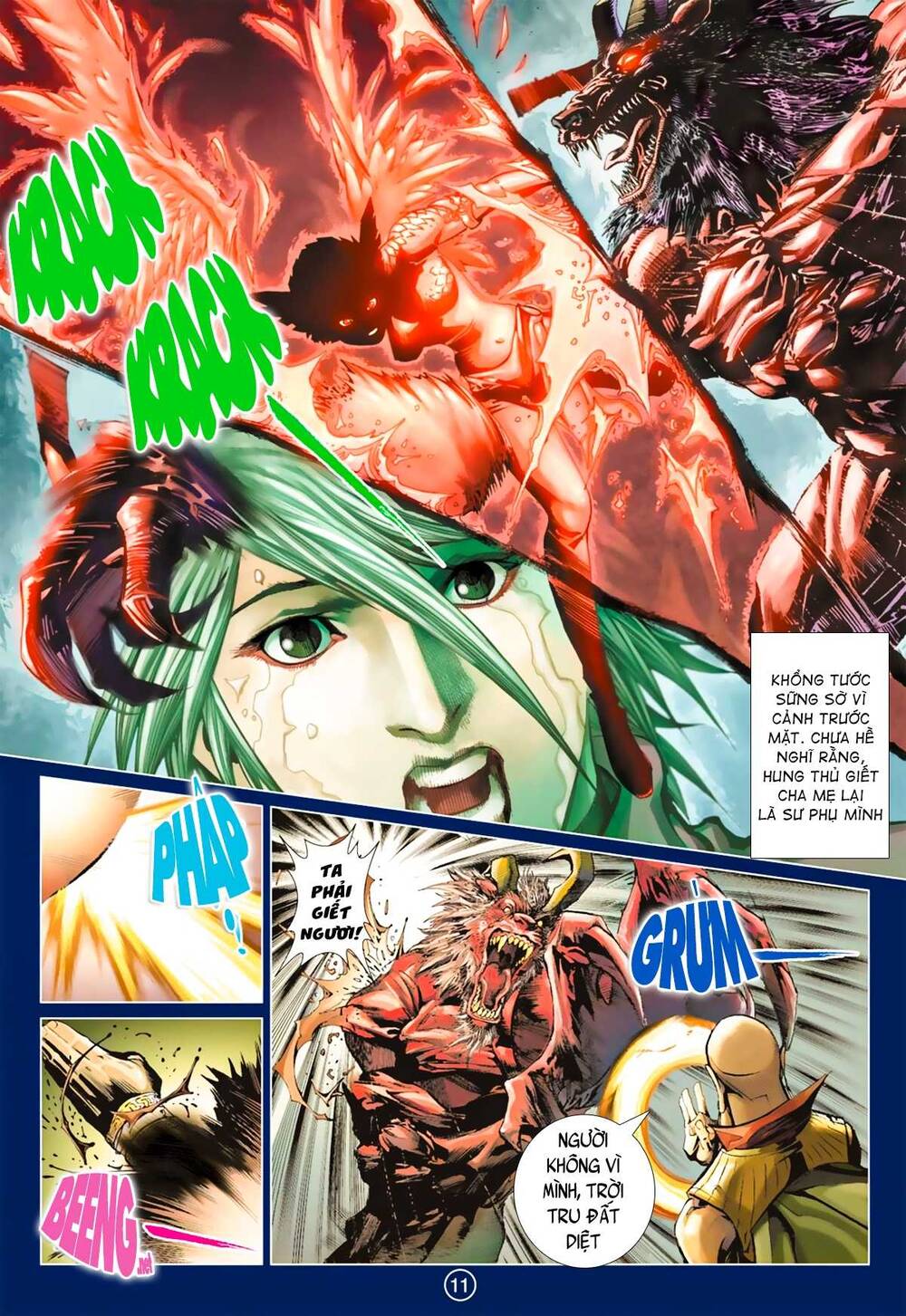 Khổng Tước Minh Vương Chapter 7 - Trang 11