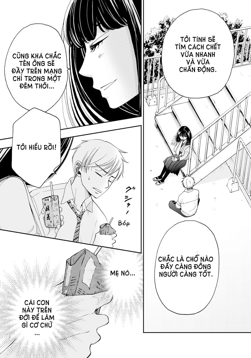 Naraku no Futari Chapter 3 - Trang 8