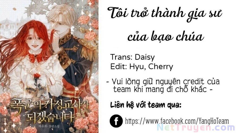 Tôi Trở Thành Gia Sư Của Tên Bạo Chúa Chapter 1.1 - Trang 1