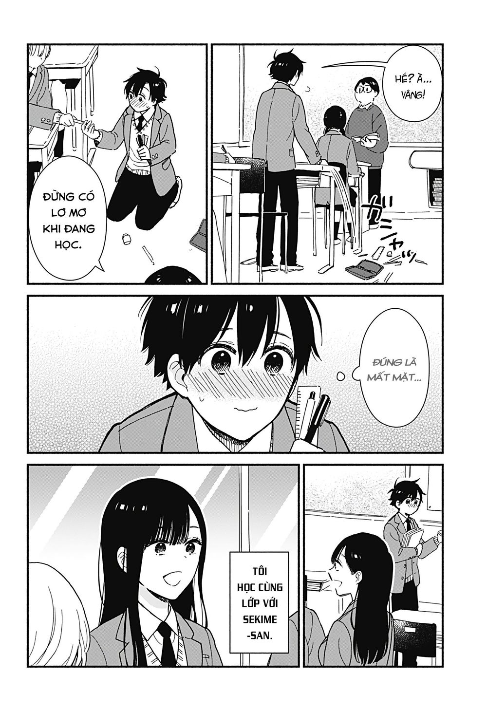 Sekimen Shinaide Sekime-san Chapter 1 - Trang 7