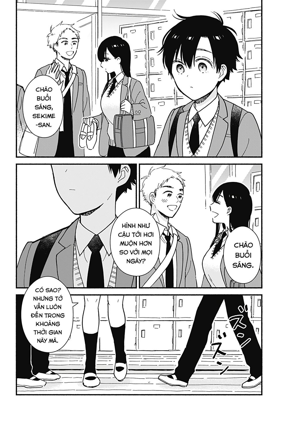 Sekimen Shinaide Sekime-san Chapter 4 - Trang 11