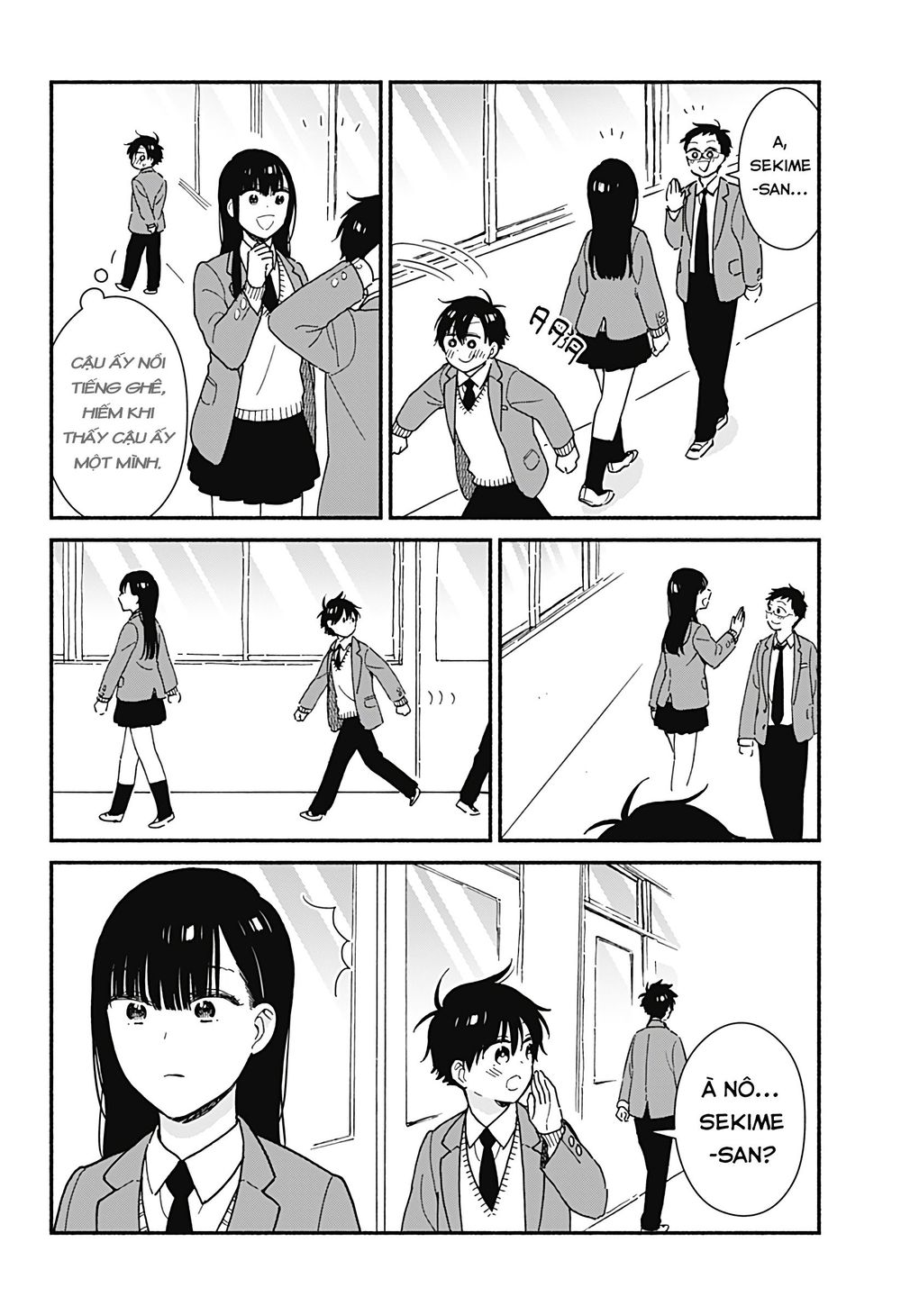 Sekimen Shinaide Sekime-san Chapter 5 - Trang 7