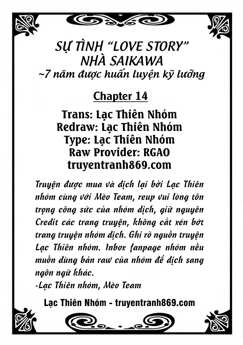 Sự Tình Lovestory Nhà Saikawa Chapter 10 - Trang 3