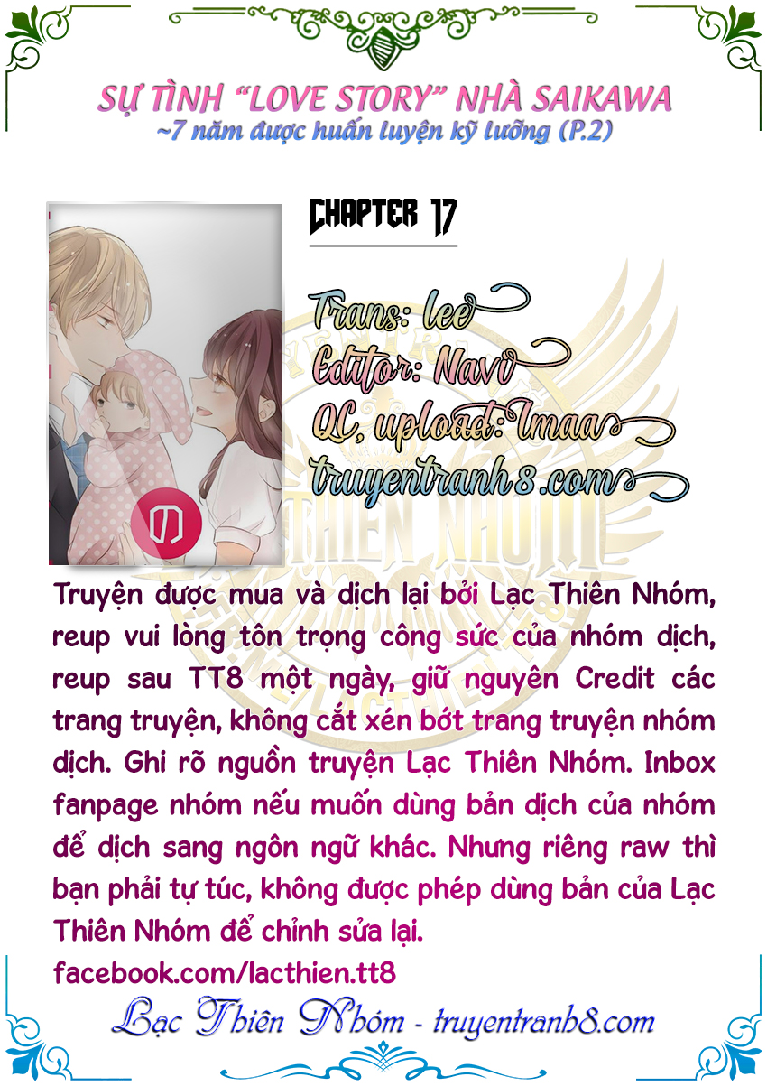 Sự Tình Lovestory Nhà Saikawa Chapter 17 - Trang 4