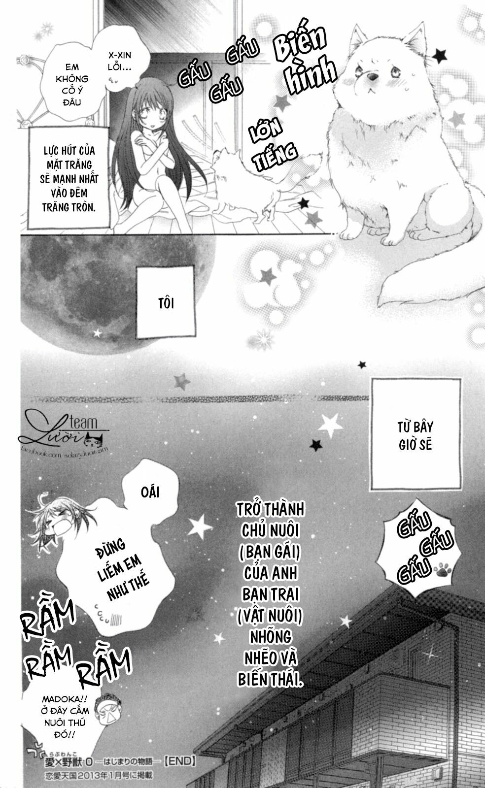 Love x Wanko Chapter 0.2 - Trang 34