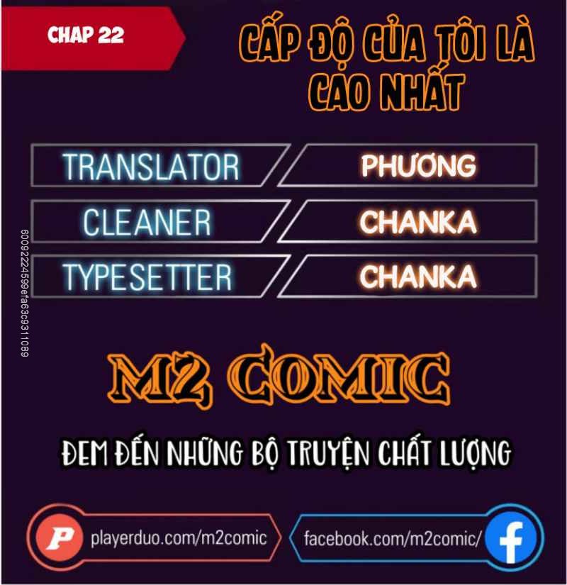 Cấp Độ Của Tôi Là Cao Nhất Chapter 22 - Trang 2