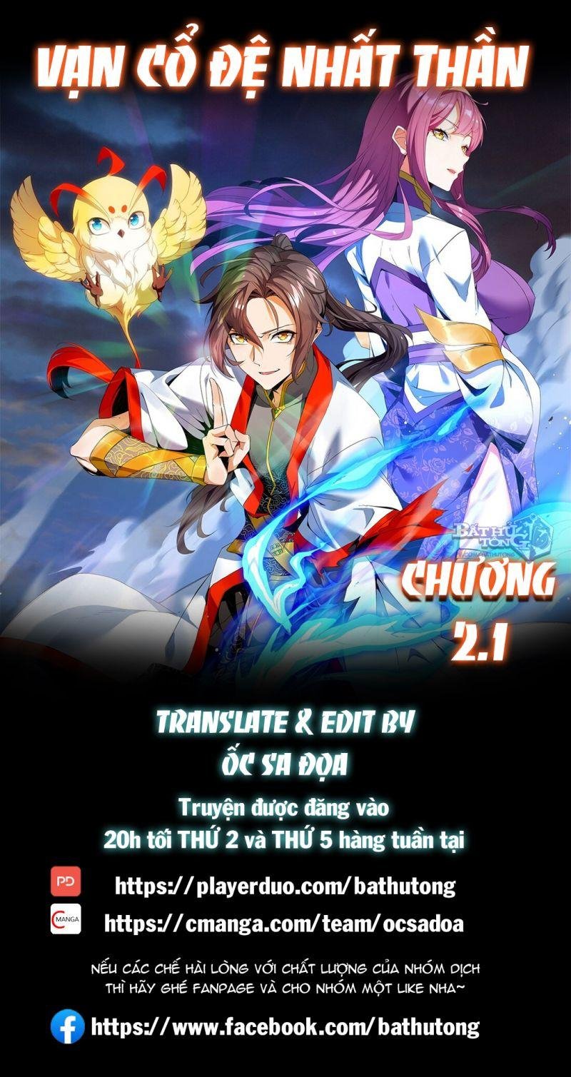 Vạn Cổ Đệ Nhất Thần Chapter 2.1 - Trang 1