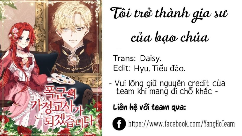 Tôi Trở Thành Gia Sư Của Tên Bạo Chúa Chapter 5 - Trang 1