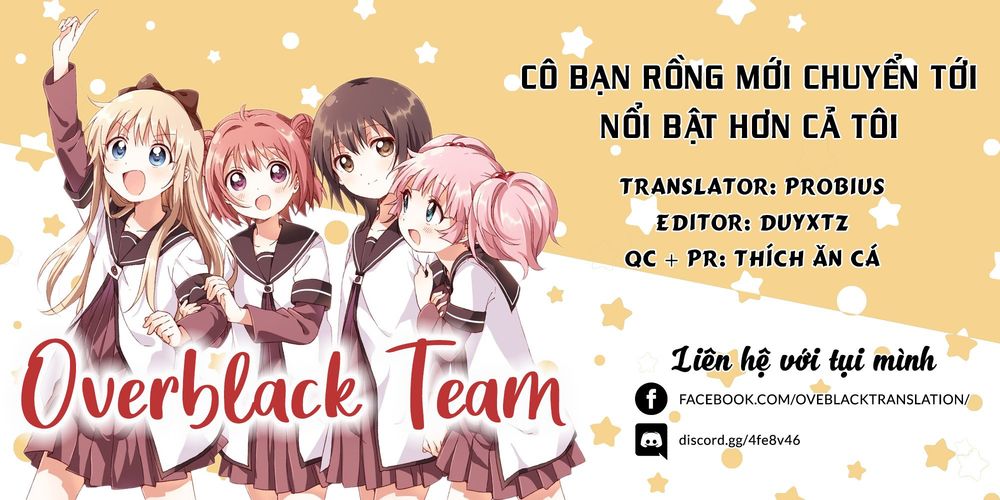 Cô Bạn Rồng Mới Chuyển Tới Nổi Bật Hơn Cả Tôi Chapter 3 - Trang 1