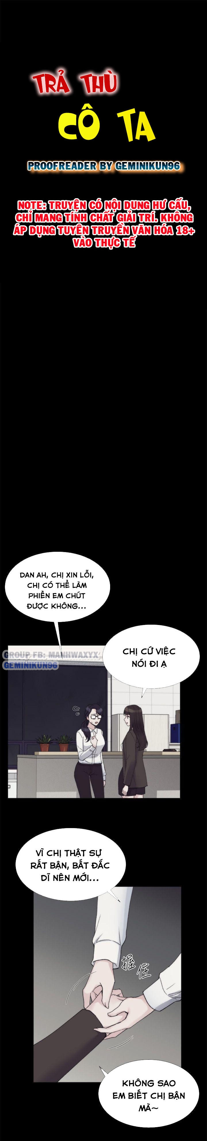 Trả Thù Cô Ta Chapter 19 - Trang 1