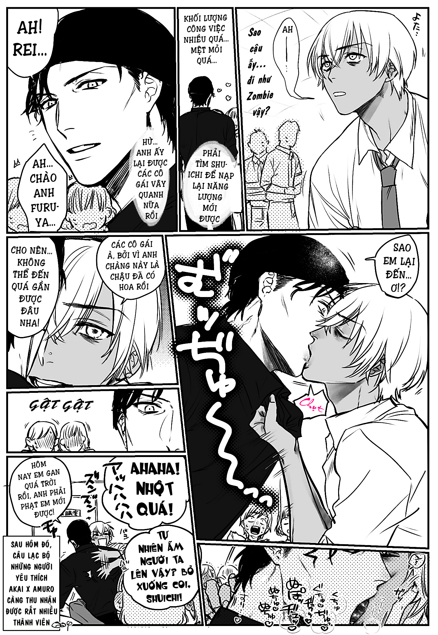 Akai X Amuro - Detective Conan Doujinshi Chapter 17 - Trang 156