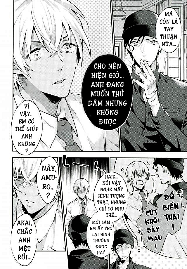 Akai X Amuro - Detective Conan Doujinshi Chapter 7 - Trang 9