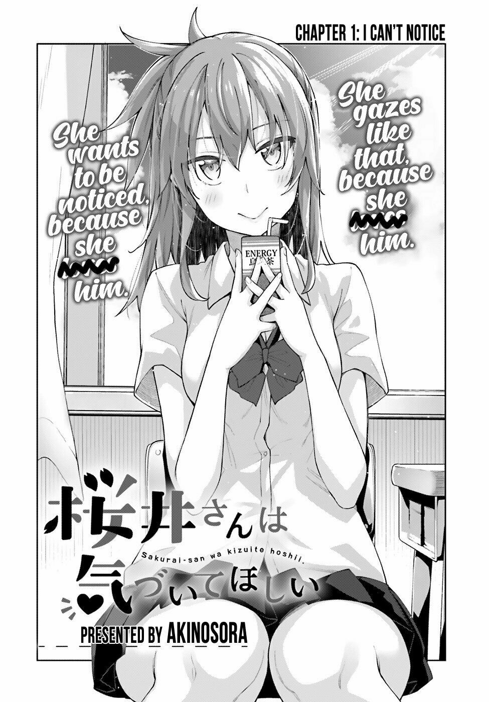 Sakurai-san Muốn Được Để Ý Chapter 1 - Trang 3