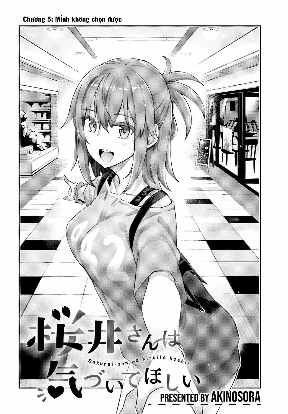 Sakurai-san Muốn Được Để Ý Chapter 5 - Trang 5