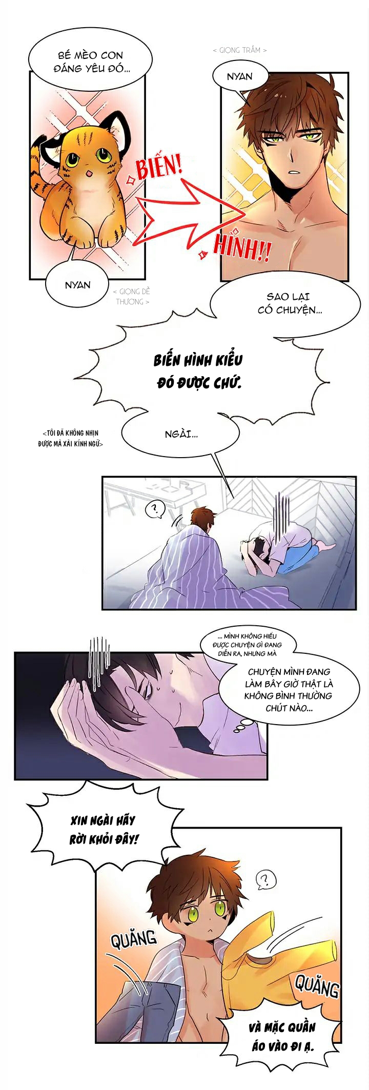 Chàng Mèo Trong Hộp Carton Chapter 2 - Trang 3