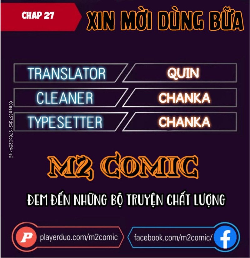 Xin Mời Dùng Bữa Chapter 27 - Trang 1