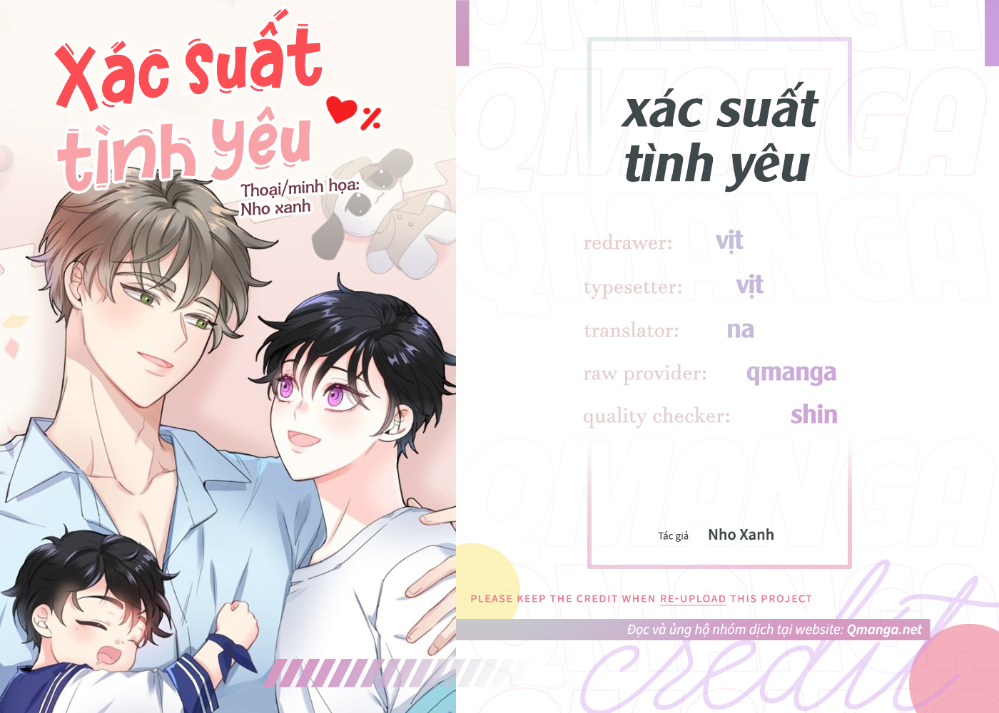 Xác Suất Tình Yêu Chapter 1 - Trang 1