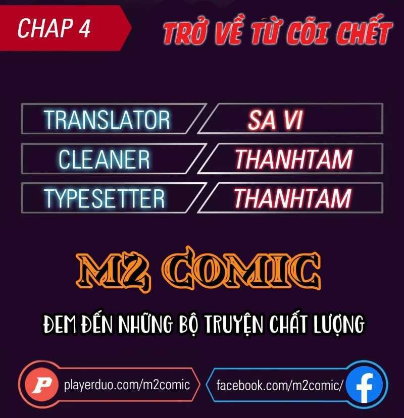 Người Trở Về Từ Cõi Chết Chapter 4 - Trang 1