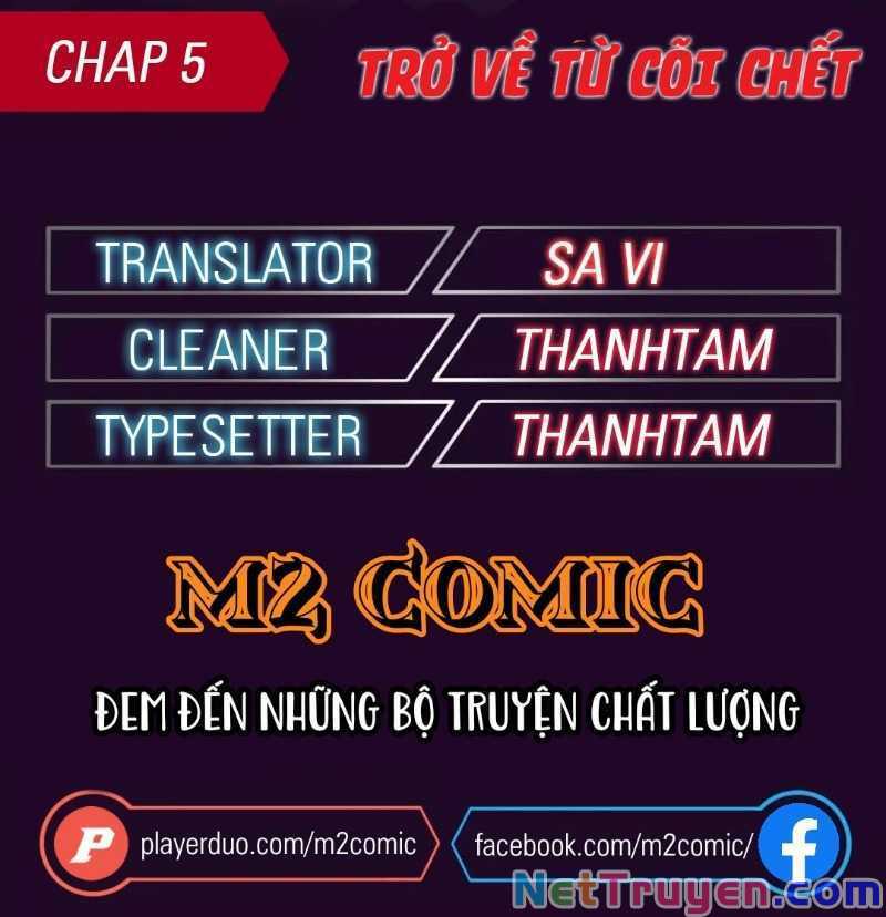 Người Trở Về Từ Cõi Chết Chapter 5 - Trang 1