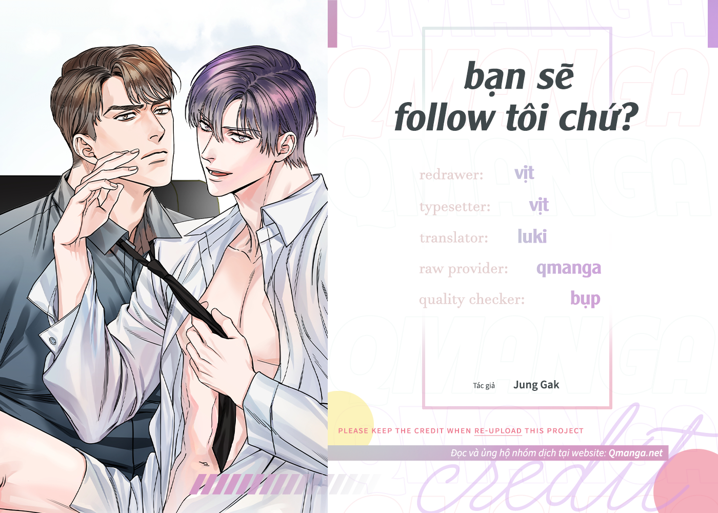 Bạn Sẽ Follow Tôi Chứ? Chapter 22 - Trang 1