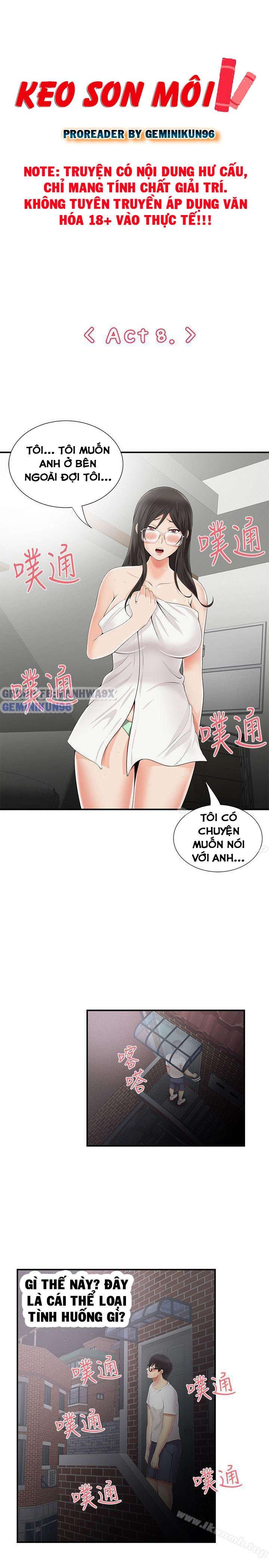 Keo Son Môi Chapter 8 - Trang 1