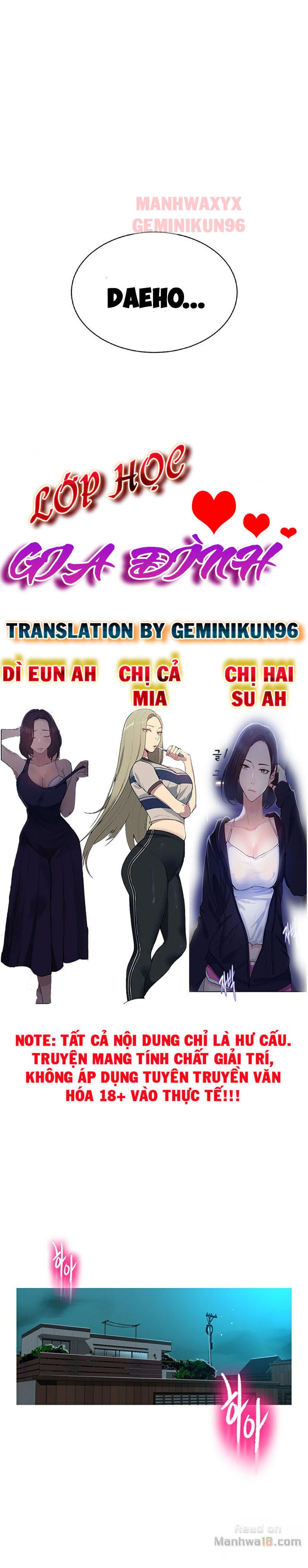 Lớp Học Gia Đình Chapter 4 - Trang 2