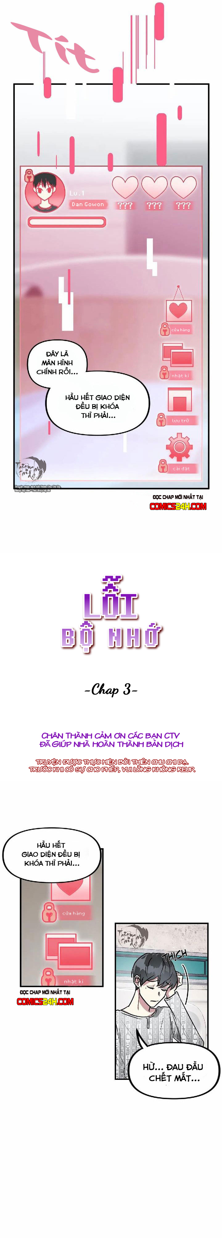 Lỗi Bộ Nhớ Chapter 3 - Trang 4