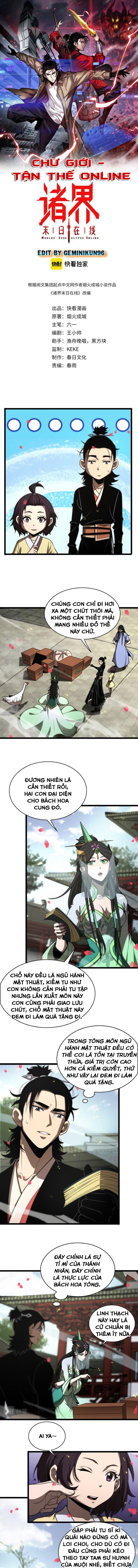 Chư Giới Mạt Nhân Tại Tuyến Chapter 67 - Trang 1