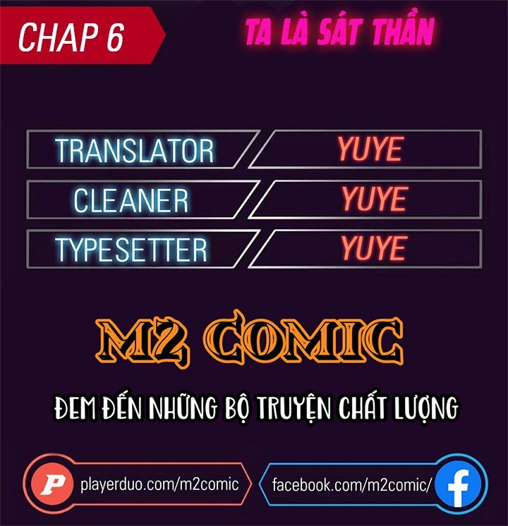 Ta Là Sát Thần Chapter 6 - Trang 1