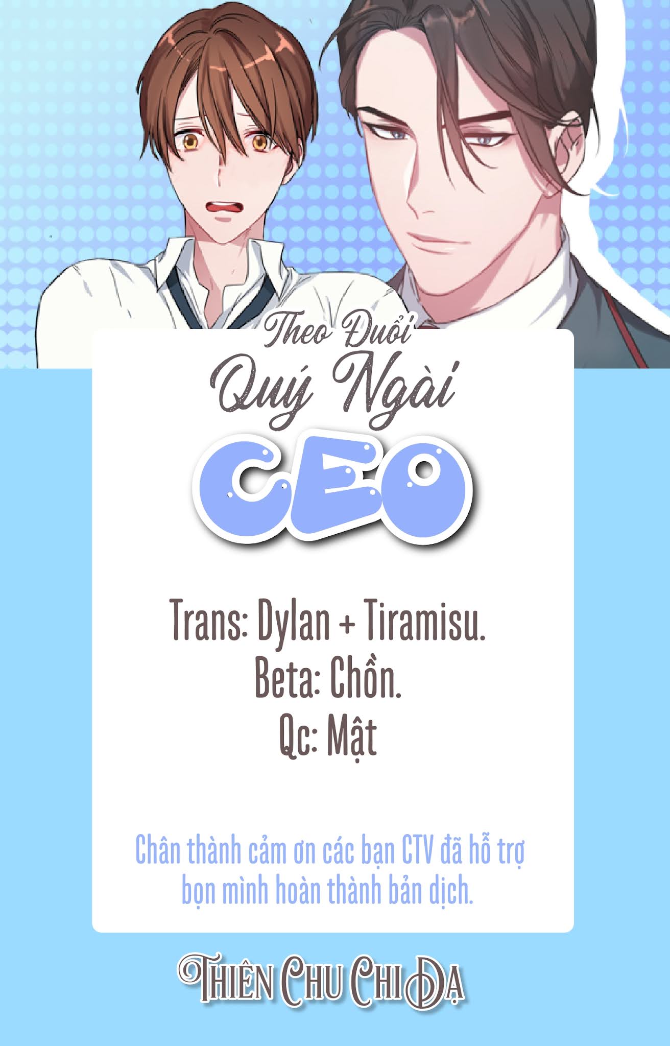 Theo Đuổi Quý Ngài CEO Chapter 13 - Trang 1