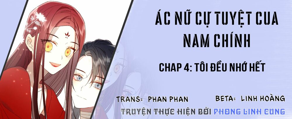 Ác Nữ Cự Tuyệt Cua Nam Chính Chapter 4 - Trang 3