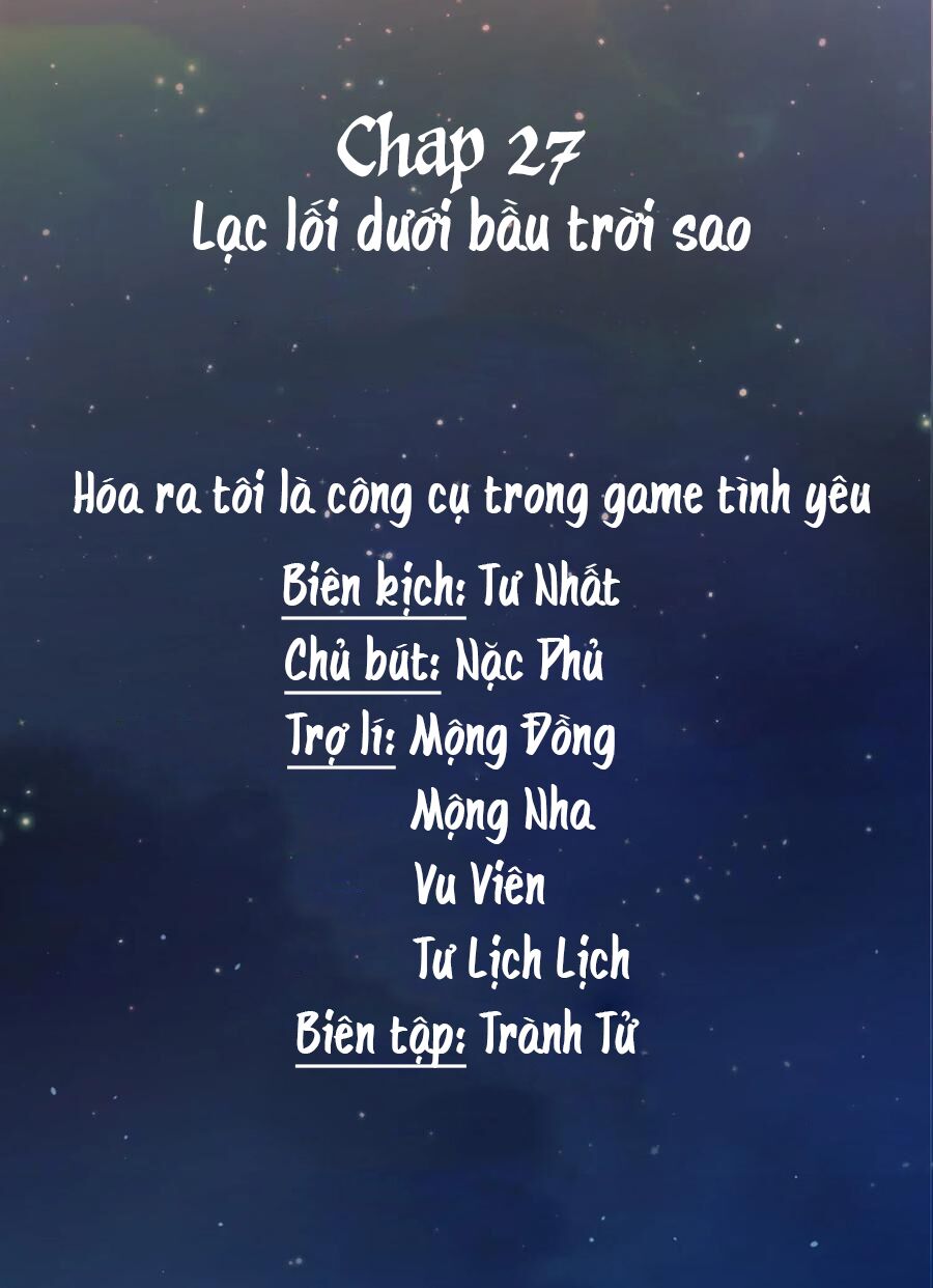 Hóa Ra Tôi Là Công Cụ Trong Game Tình Yêu Chapter 27 - Trang 28