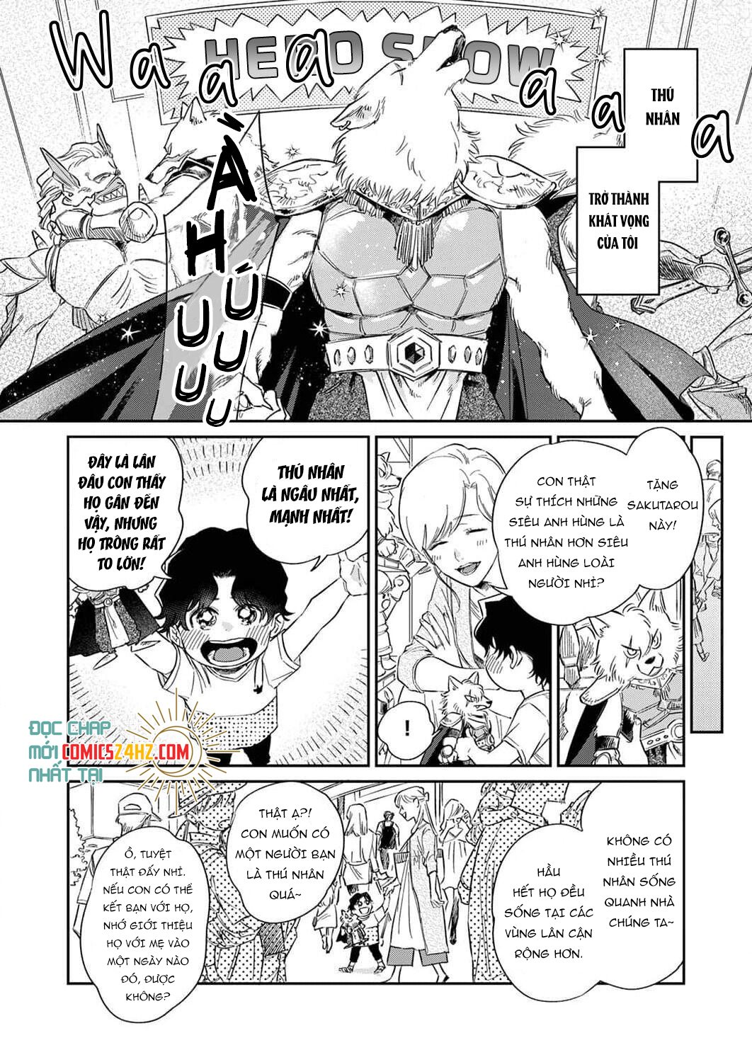 Ookami-sama no Ichizu na Bouai Chapter 1 - Trang 4