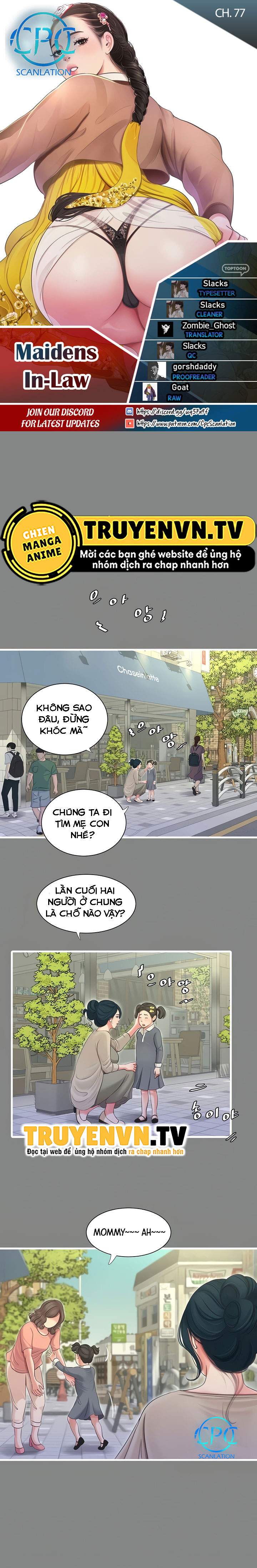 Chị Dâu Trinh Nữ Chapter 77 - Trang 1