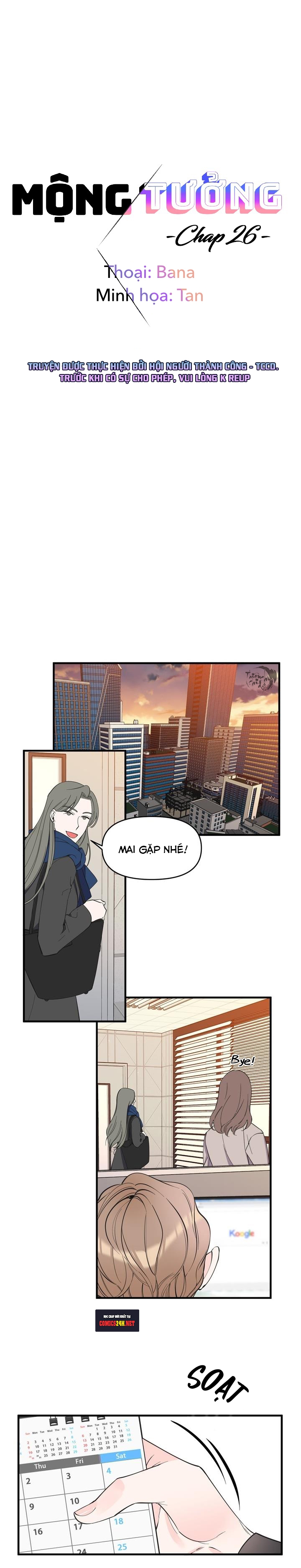 Mộng Tưởng Chapter 26 - Trang 2