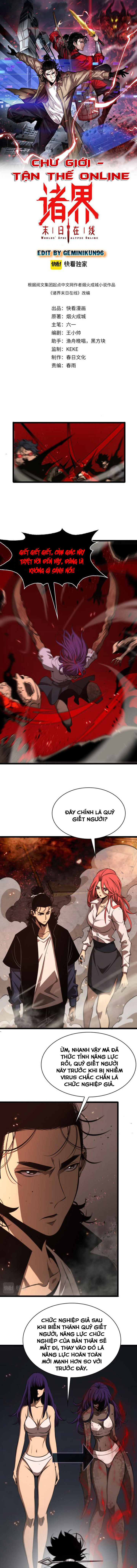 Chư Giới Mạt Nhân Tại Tuyến Chapter 83 - Trang 1