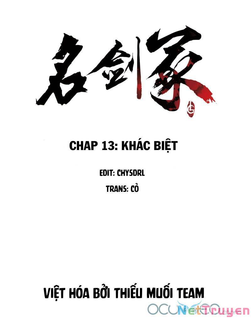 Danh Kiếm Chủng Chapter 13 - Trang 2