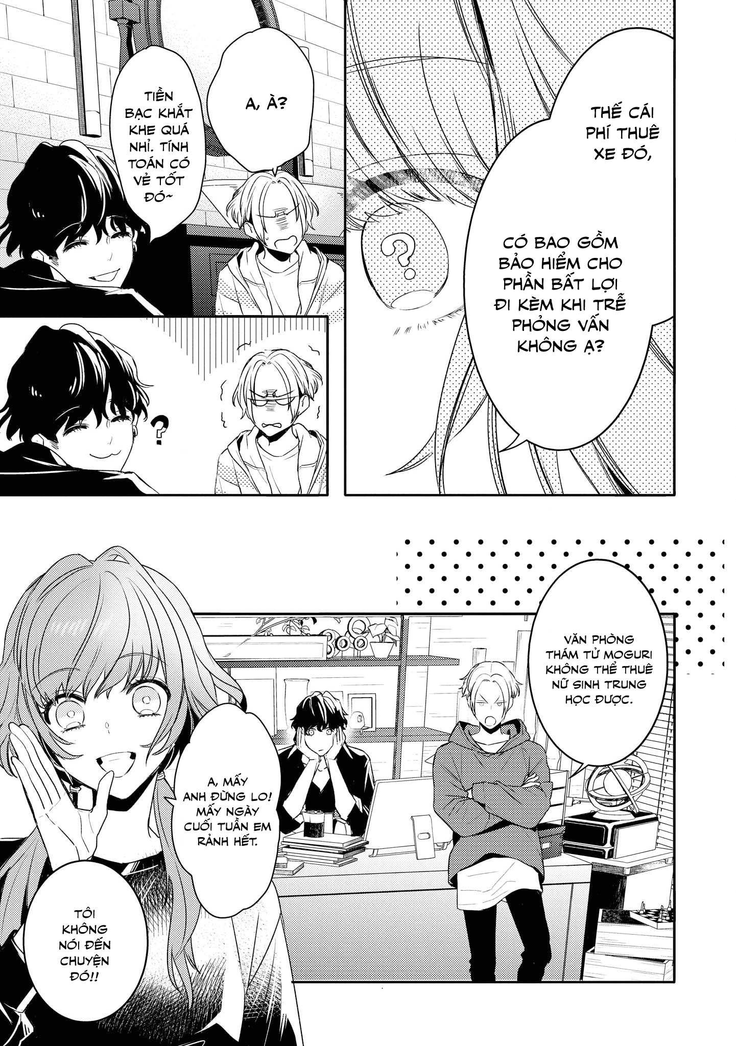 Kare ni Irai shite wa ikemasen Chapter 4 - Trang 8