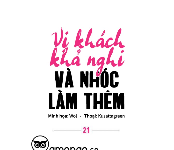 Vị Khách Khả Nghi Và Nhóc Làm Thêm Chapter 21 - Trang 20