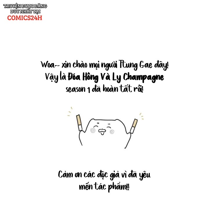 Đoá Hồng Và Ly Champagne Hậu Kỳ - Trang 1